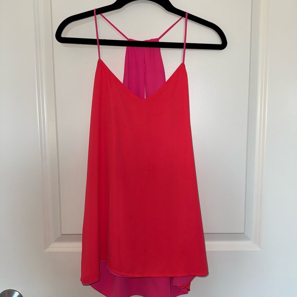 Express Pink Cami Tank Top